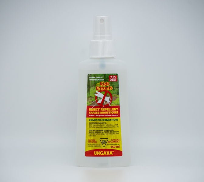 Chasse-moustiques pour enfants 7,5% Deet - Avec Fragrance 150ml - Aerokure